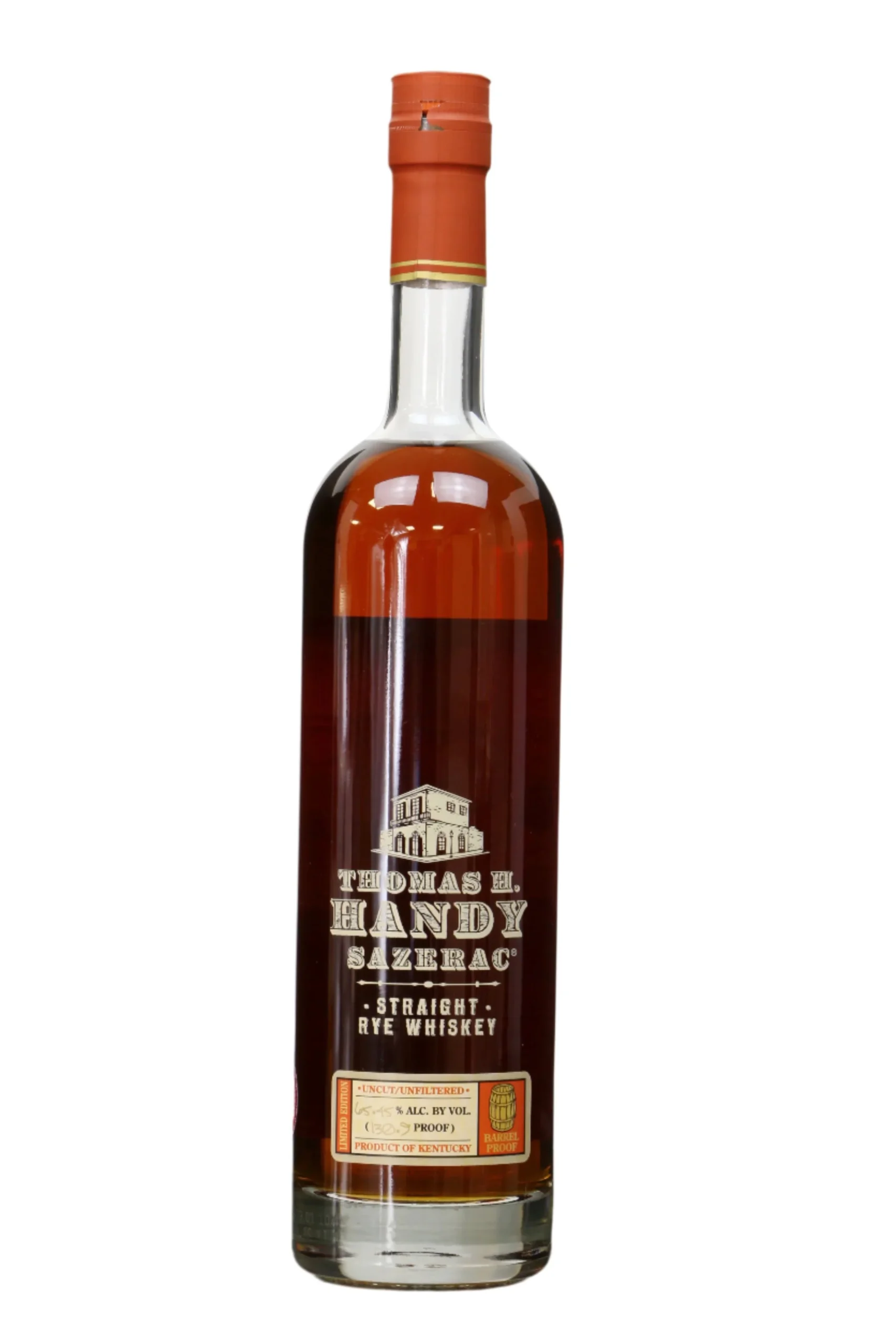 Thomas H. Handy Sazerac Straight Rye Whiskey 750ml bottle