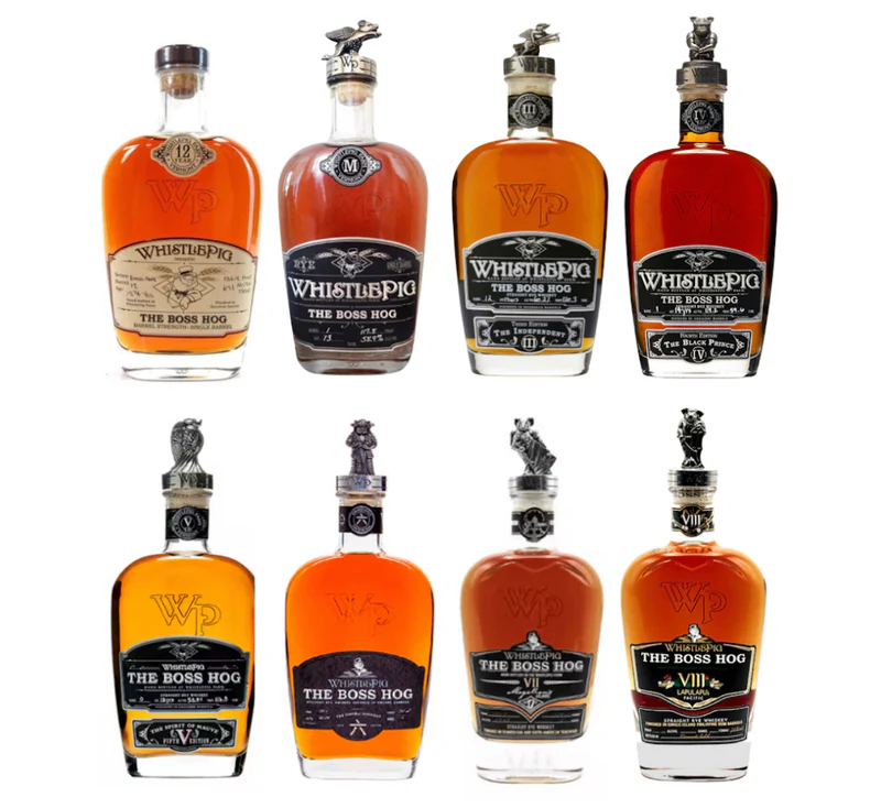 WhistlePig The Boss Hog Complete Set 1-8 - Image 2