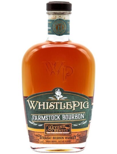 WhistlePig 12 Year Old Bespoke Barrel Rye Aged in a Re-Toasted Red Cask "San Diego Barrel Boys" Single Barrel whiskey bottle.