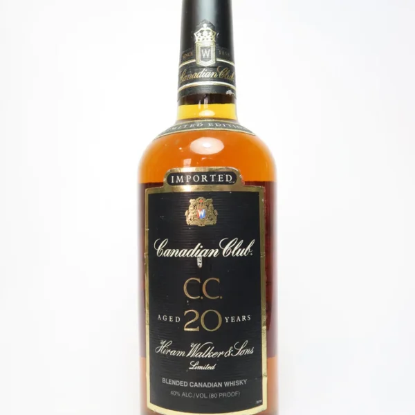 Canadian Club 20YO Limited Edition Blended Canadian Whisky - Bottled 1995 (40%, 75cl)